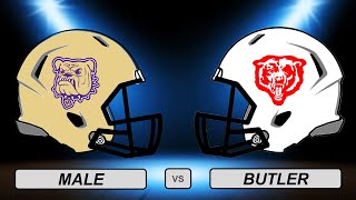 High School Football Male vs Butler audio only [upl. by Ahcas111]