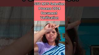 SSC MTS Documents Required 2024 [upl. by Miles]