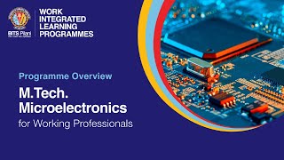 Programme Overview  MTech Microelectronics for working professionals [upl. by Oiramat]