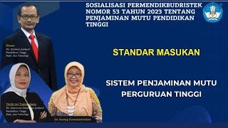 SNDIKTI  Standar Masukan [upl. by Kent389]