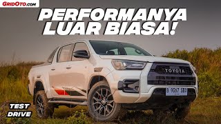 Hilux 28 GR Sport Double Cabin Kencang Unggul Dari Triton [upl. by Unhsiv372]