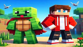 JJ and Mikey Take A Selfie Minecraft Animation Maizen [upl. by Jacinthe]