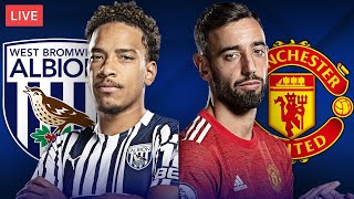 WEST BROM vs MANCHESTER UNITED  LIVE STREAMING  Premier League  Football Match [upl. by Eeliak]