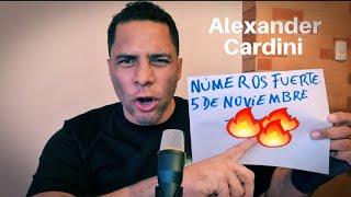 NUMERO PARA HOY Alexander Cardini Números Fuerte 🔥 51123 Numerologo [upl. by Eitsirk]