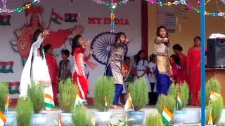 Sandli Sandli schools dances for class 8 girls 15 August on2018 [upl. by Colley103]