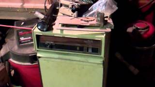 Mid 70S KENMORE compactor crushing more cans HD [upl. by Irt]