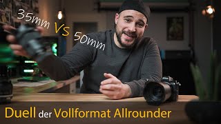 35mm vs 50mm  Allrounder Vollformat Objektive im Duell  feat Nikon Z 50mm 18 S amp Sigma ART [upl. by Nereids]