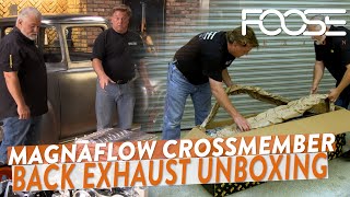 Magnaflow Cross Member Back Exhaust Unboxing [upl. by Nauqyaj]