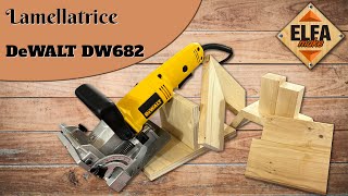 Fresatrice Orizzontale  Lamellatrice DeWalt DW682  Recensione e Tutorial completo [upl. by Swetlana399]