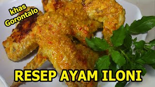 RESEP AYAM ILONI khas Gorontalo  Simpel Enak [upl. by Rayle]