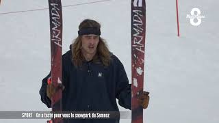 On a testé pour vous le snowpark du Semnoz [upl. by Grory]