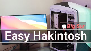 Easiest Hackintosh Guide 2021  How to Install Mac OS BigSur On you PC [upl. by Neddy]