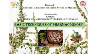 Pharmacognosy module 4 answer bams ncismelectiveayumed 2024youtube viralvideoliketrending [upl. by Sacken]