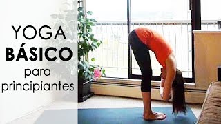 Clase de Yoga Básico para Principiantes  20 min [upl. by Airdnek904]