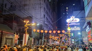 BINONDO CHINESE NEW YEAR CELEBRATION OLDEST CHINATOWN IN THE WORLD MANILA PHILIPPINES binondo [upl. by Greenes]