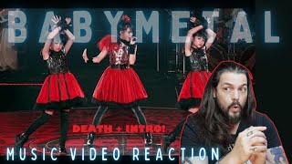 BABYMETAL  DEATH With Intro  First Time Reaction [upl. by Adnilema]