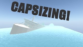 Capsizing  Sinking Ship  Roblox [upl. by Maddy876]