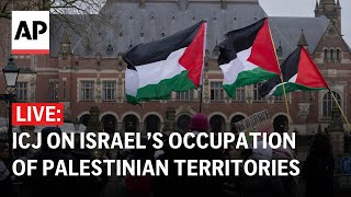 ICJ Day 3 LIVE Top UN court hearing on Israel’s occupation of Palestinian territories [upl. by Annovad812]