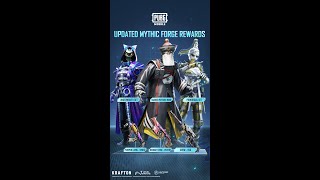 PUBG MOBILE  Mythic Forge Rewards [upl. by Ahsad]