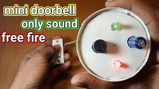 how make to mini door bell with 🔔 make 9 watt led bulb at home [upl. by Axe]