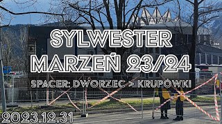 🔴Zakopane Sylwester 2023 spacer ulicami w pobliżu sceny 20231231 ASMR [upl. by Rosinski884]