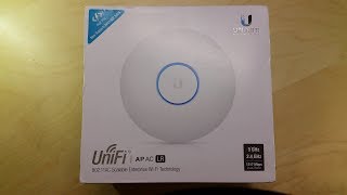 Ubiquiti Networks Unifi UAPACLR Unboxing  Long Range Wireless AC 1317Mbps WiFi Access Point [upl. by Yerok]