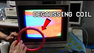 Can you fix CRT color issues with this plastic ring [upl. by Hillegass]