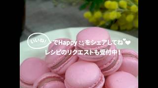 【バレンタイン】ラピッドマカロンミックス How to make macarons cottaコッタ [upl. by Minnaminnie946]