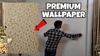 🔥 WASHABLE WALLPAPERS  LATEST WALLPAPER DESIGN FOR WALL  WALL DECORATION AND MODIFICATION [upl. by Weaks610]