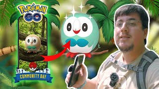 20 SHINY ROWLET in Pokémon GO [upl. by Wernick328]