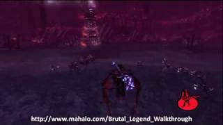 Brutal Legend Walkthrough  Mission 21 Abomination Overdrive Part 2 [upl. by Lundgren]