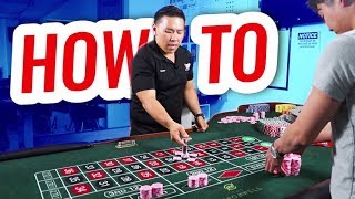 HOW TO PLAY ROULETTE  All You Need to Know About Casino Roulette [upl. by Chatwin]