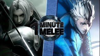 Sephiroth vs Vergil Final Fantasy vs Devil May Cry  One Minute Melee S5 EP12 [upl. by Ginnifer]