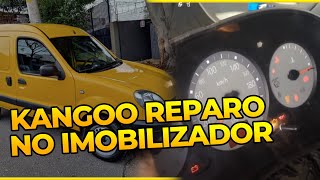 REPARO NO IMOBILIZADOR RENAULT KANGOO [upl. by Adamis]