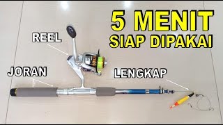 Cara rakit REEL Pancing ikan Mas Nila dan Gabus [upl. by Randell]