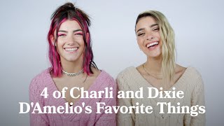 Charli DAmelio and Dixie DAmelios Favorite Things  POPSUGAR Pop Quiz [upl. by Doe35]