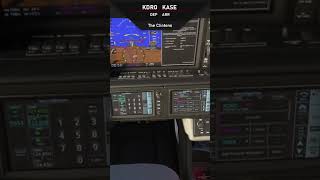 🔴MSFS 2020 Vision Jet V2 Real World Avionics Procedures  Full Flight from Durango to Aspen Colorado [upl. by Fallon]