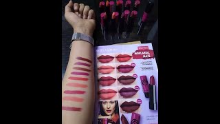 Labiales Mini Mate C16 Oriflame Perú 2023 [upl. by Adnawyek]