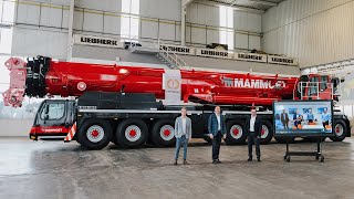 Liebherr  Handover of first LTM 165081 [upl. by Ahsiral]