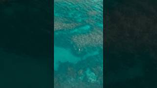 Take a minute to relax asmrvideo drone waves ocean reels trending travel trendingshorts [upl. by Artiek]