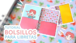 Tutorial  Bolsillos para Libretas  Agendas ☾ [upl. by Herminia790]