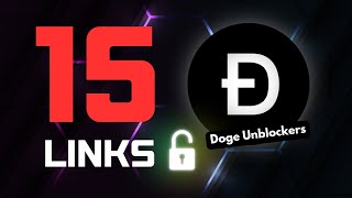 15 New Doge Unblocker Links  Proxy for School Chromebook 2024 [upl. by Ivatts832]