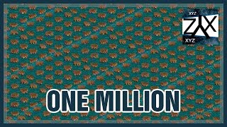 One Million Deaths on RollerCoaster Tycoon 2 [upl. by Ellehc]