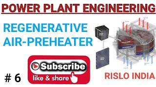 REGENERATIVE AIRPREHEATER  WORKING OF LUNGSTROM AIRPREHEATER  POWER PLANT ENG  RISLO INDIA [upl. by Rekrap34]