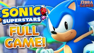 Sonic Superstars Full Game Walkthrough [upl. by Harbour578]