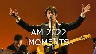 my fav moments of arctic monkeys 2022 tour part 1 [upl. by Assirrec]