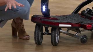 EV Rider Folding Mobility Scooter on QVC [upl. by Ecinwahs]