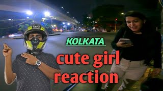 cute girl reaction Kolkata 🤫 [upl. by Minica]