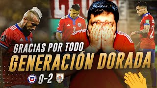 NOS QUEDAMOS SIN MUNDIAL 😭 Chile 0 Vs 2 Uruguay  Vídeo Reacción  Resumen Completo [upl. by Sudbury]