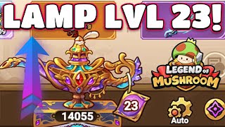 Upgraded To Lamp Level 23 Rainbow Drops Legend Of Mushroom [upl. by Marcelline880]